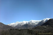 View from the hill near the villa
